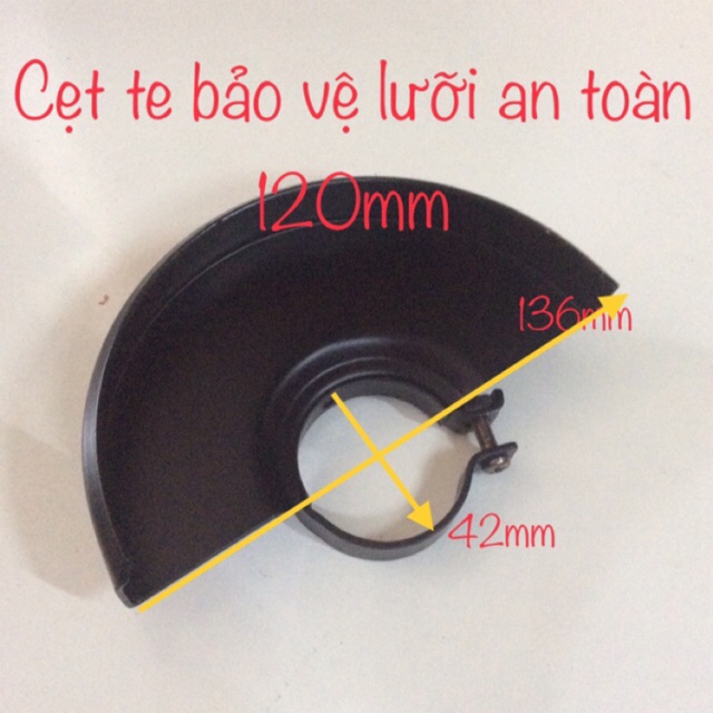 VÀNH BẢO VỆ AN TOÀN LƯỠI CẮT ĐÁ - CẮT SẮT LOẠI ĐƯỜNG KÍNH 120mm