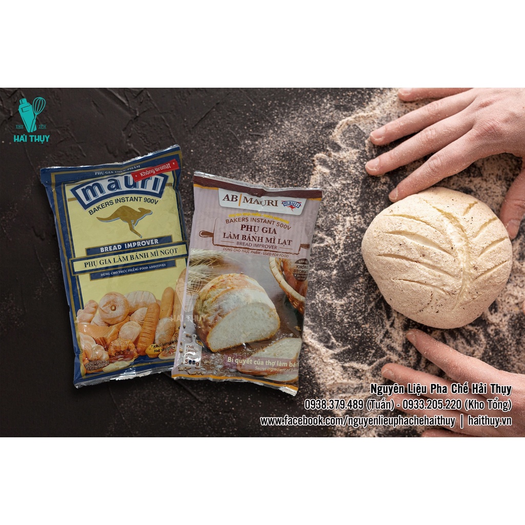 Phụ Gia Làm Bánh Mì Ngọt/Lạt MAURI 500g