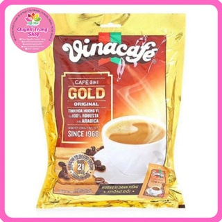 Cà phê sữa Vinacafe Gold 3 trong 1 túi 480g