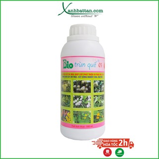Dịch trùn quế hữu cơ Bio 03 kích thích ra hoa và kích rễ cực mạnh 500 ml