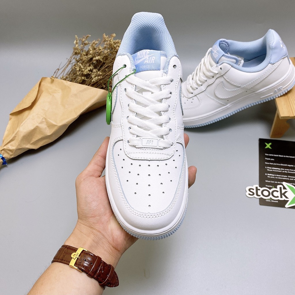 ✔️Giày Af1 Air Force 1 Trắng Xanh Fullbox✔️