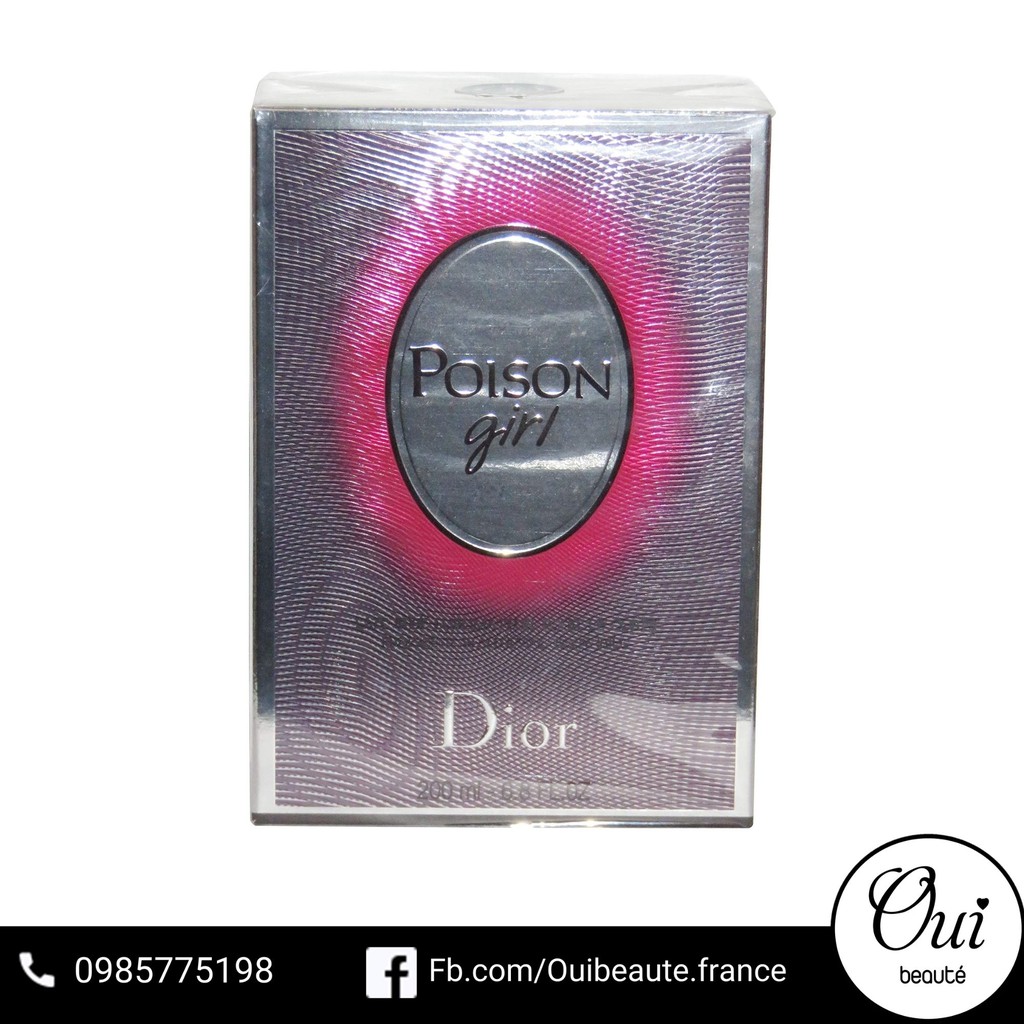 Dưỡng thể hương nước hoa Dior Poison Girl Iridescent Beautifying Body Milk 200ml Ouibeaute