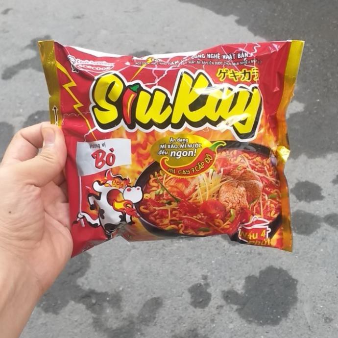 Mì SiuKay 7 cấp độ ( vị bò 127g hải sản 128g) | BigBuy360 - bigbuy360.vn