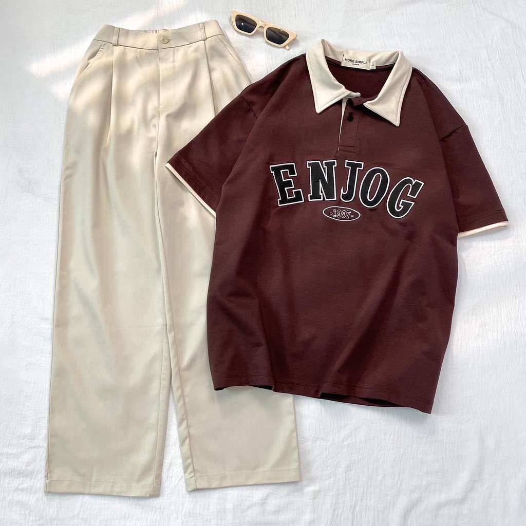 Quần Baggy RETRO ống rộng Nam Nữ Unisex - quần tây LOSI vải kaki eo cạp chun co giãn thời trang phong cách Hàn