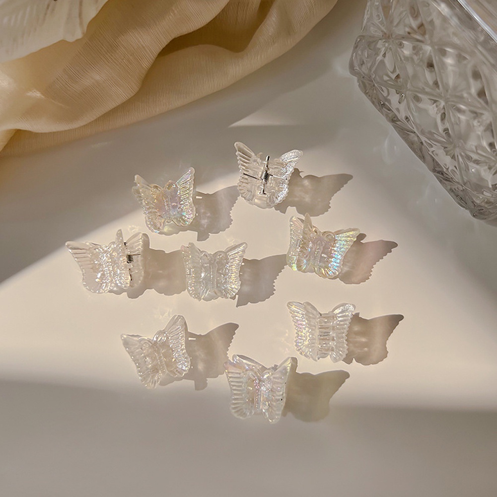 Kẹp Tóc Càng Cua Trong Suốt Nhiều Màu Sắc Cho Nữ