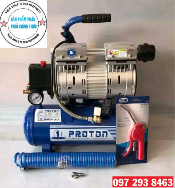 MÁY NÉN KHÍ BƠM HƠI GIA ĐÌNH FROTON 9L MÔ TƠ DÂY ĐỒNG