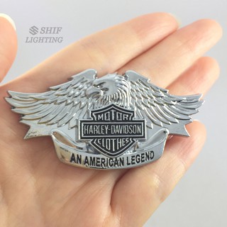 1 Miếng Dán Trang Trí Xe Hơi Hình Hawk Eagle Harley Davidson