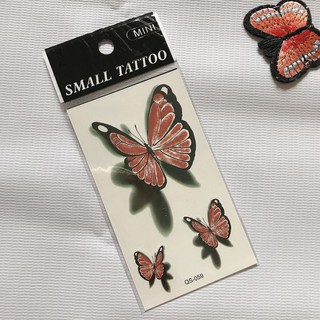 Hình xăm dán bướm đẹp 10x6cm_ mua 5 tặng 1 mini tattoo