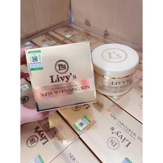 Kem body livy vàng 250g