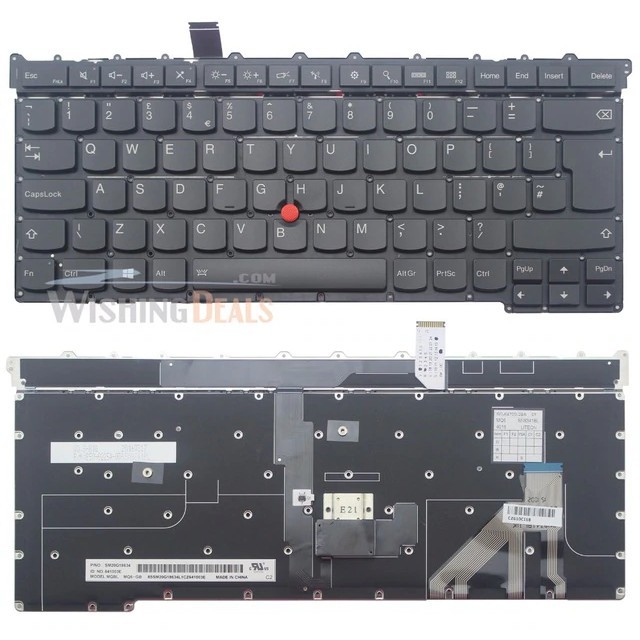 (KEYBOARD) BÀN PHÍM LAPTOP LENOVO THINKPAD X1 CARBON GEN 3 dùng cho Thinkpad Carbon X1 GEN 3