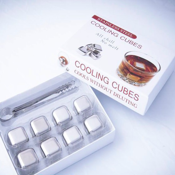 Đá Lạnh Không Tan Cao Cấp Cooling Cubes 8 Viên