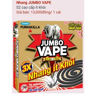 Nhang trừ muỗi cao cấp jumbo hộp 10 khoanh mạnh gấp 3 lần tặng kèm 2 khoanh-[FREE SHIP] TỪ ĐƠN 50K