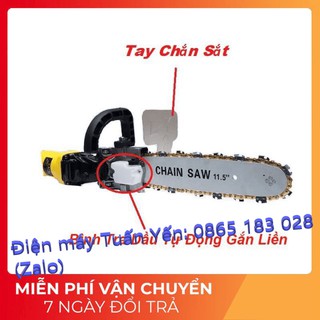 Lưỡi cưa xích gắn máy mài luoi cua xich gan may mai