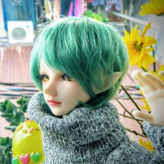 Wig boy ngắn BJD 1/4