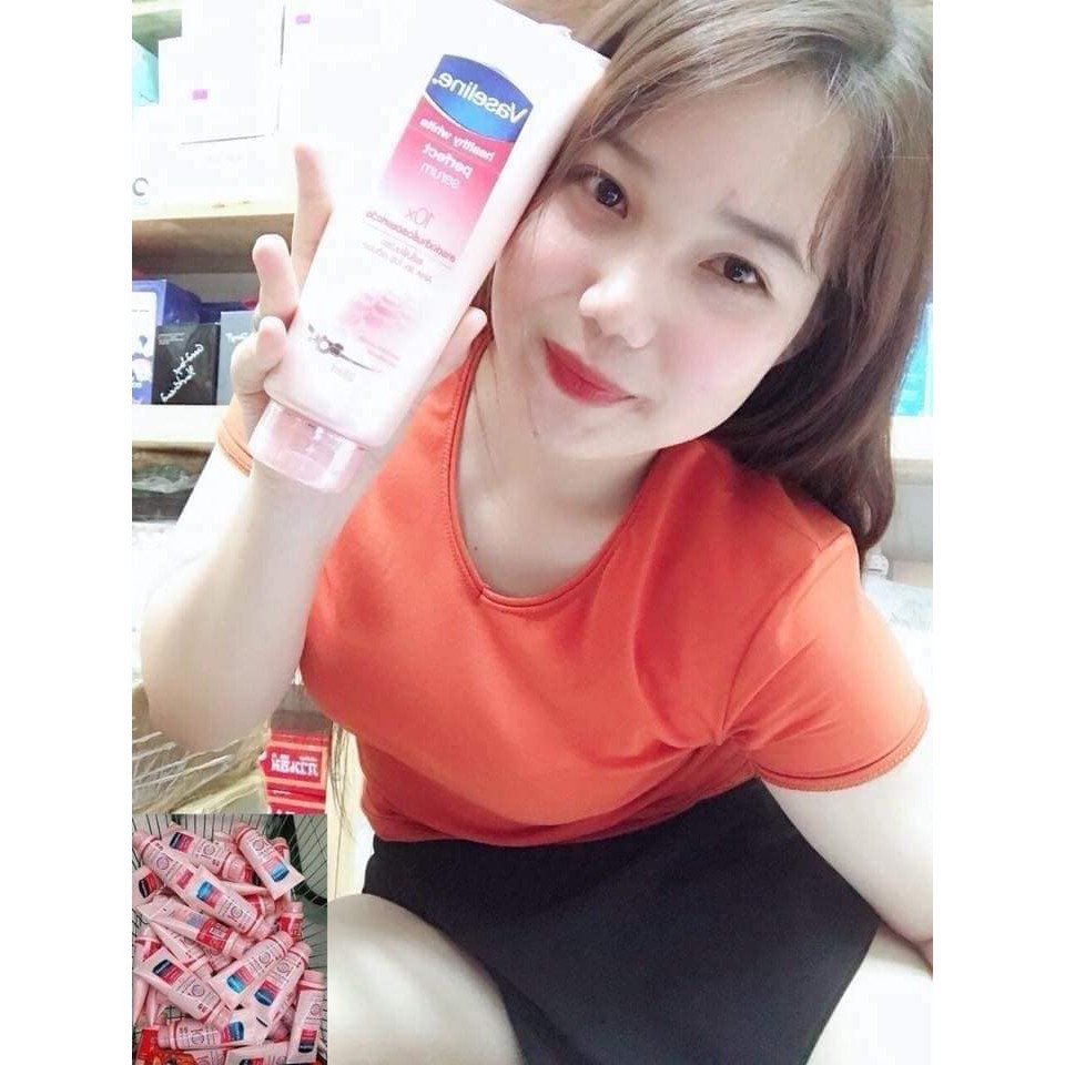 Sữa Dưỡng Thể Trắng Da Vaseline 10x Thái Lan 320ml