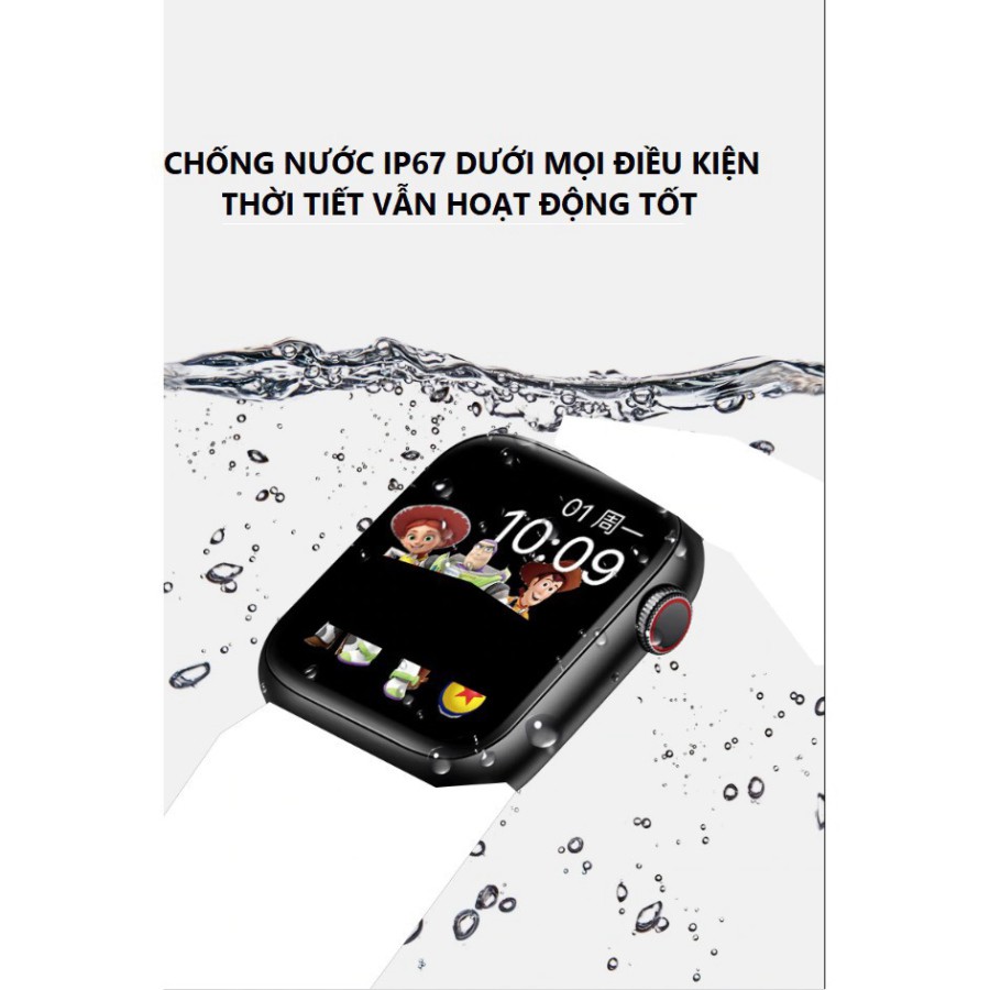 freeship Đồng Hồ Thông Minh T500 Plus-Thay Hình Nền Tùy Ý-Nghe Gọi Qua Bluetooth-Thông Báo ZALO,FACEBOOK,Tin Nhắn