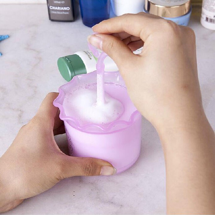 Cốc Tạo Bọt Sữa Rửa Mặt Thông Minh Nhỏ Gọn Siêu Rẻ, Hộp Tạo Bọt Xà Phòng Tiện Dụng Khi Tắm 1176