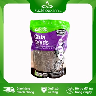 Hạt chia hữu cơ Sức Khỏe Xanh giúp giảm cân và ngăn ngừa tiểu đường hiệu quả - 1kg/túi - Nhập khẩu Úc chính hãng
