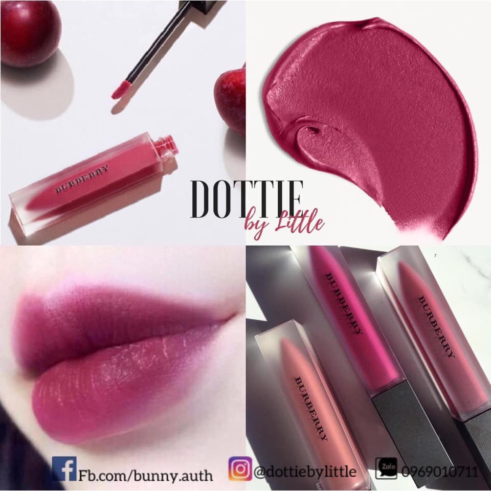 [BILL US] Son kem Burberry Liquid Lip Velvet - 49 Bright Plum