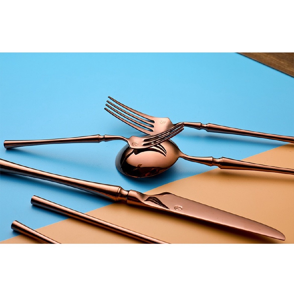 Stainless steel cutlery steak cutlery small waist cutlery coffee.