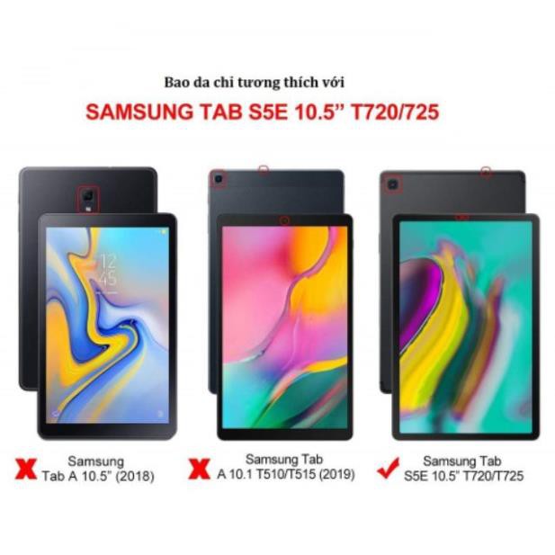Bàn phím bluetooth Samsung T725, T720, Galaxy Tab S5E, kèm bao da sang chảnh