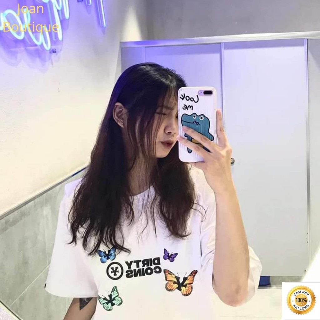 Áo thun tay lỡ Unisex DIRTY Form rộng, mặc đi học đi chơi du lịch, thấm hút mồ hôi mềm mịn thoáng mát | BigBuy360 - bigbuy360.vn