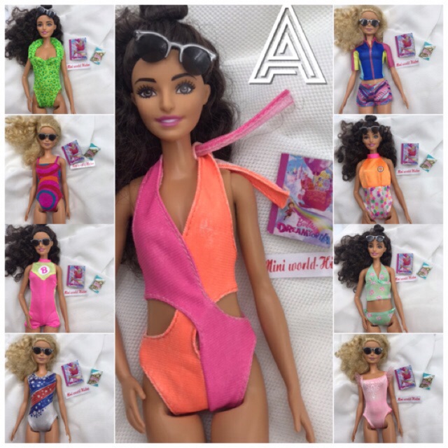 Bikini cho búp bê barbie. Áo tắm búp bê