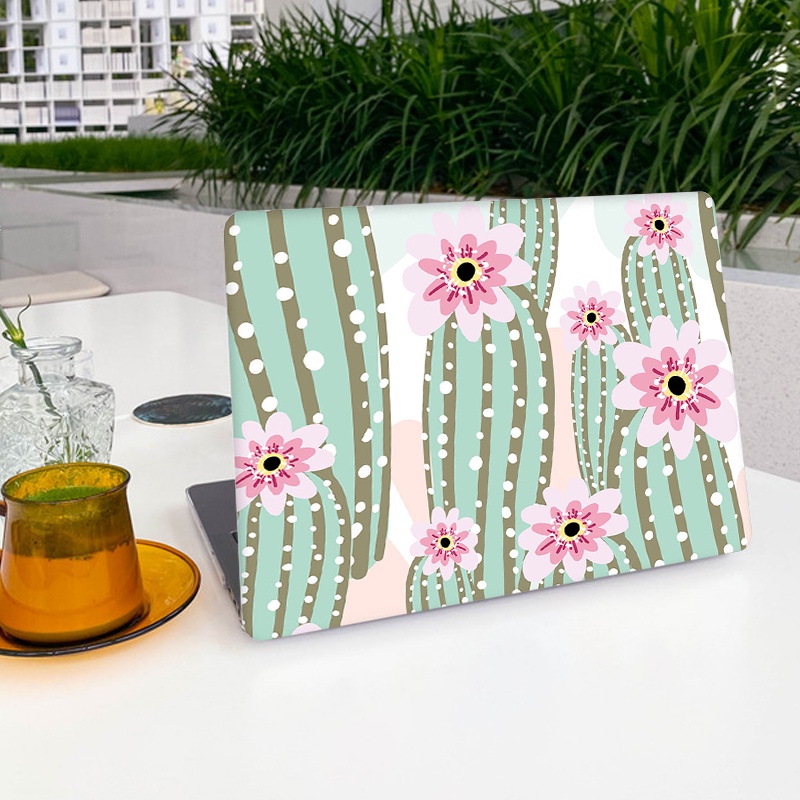 Ốp Máy Tính Bảng In Hình Xương Rồng Dễ Thương Cho 2022 Macbook Air13.6 inch A2681 M2 Pro 13 inch A2338 Pro 14 15 16 inch M1 A2442 A2485 A2337