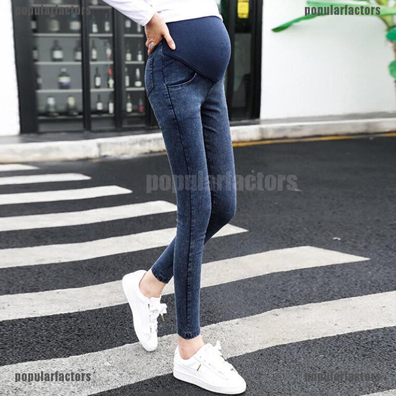 Quần jeans bà bầu bó sát thời trang | BigBuy360 - bigbuy360.vn