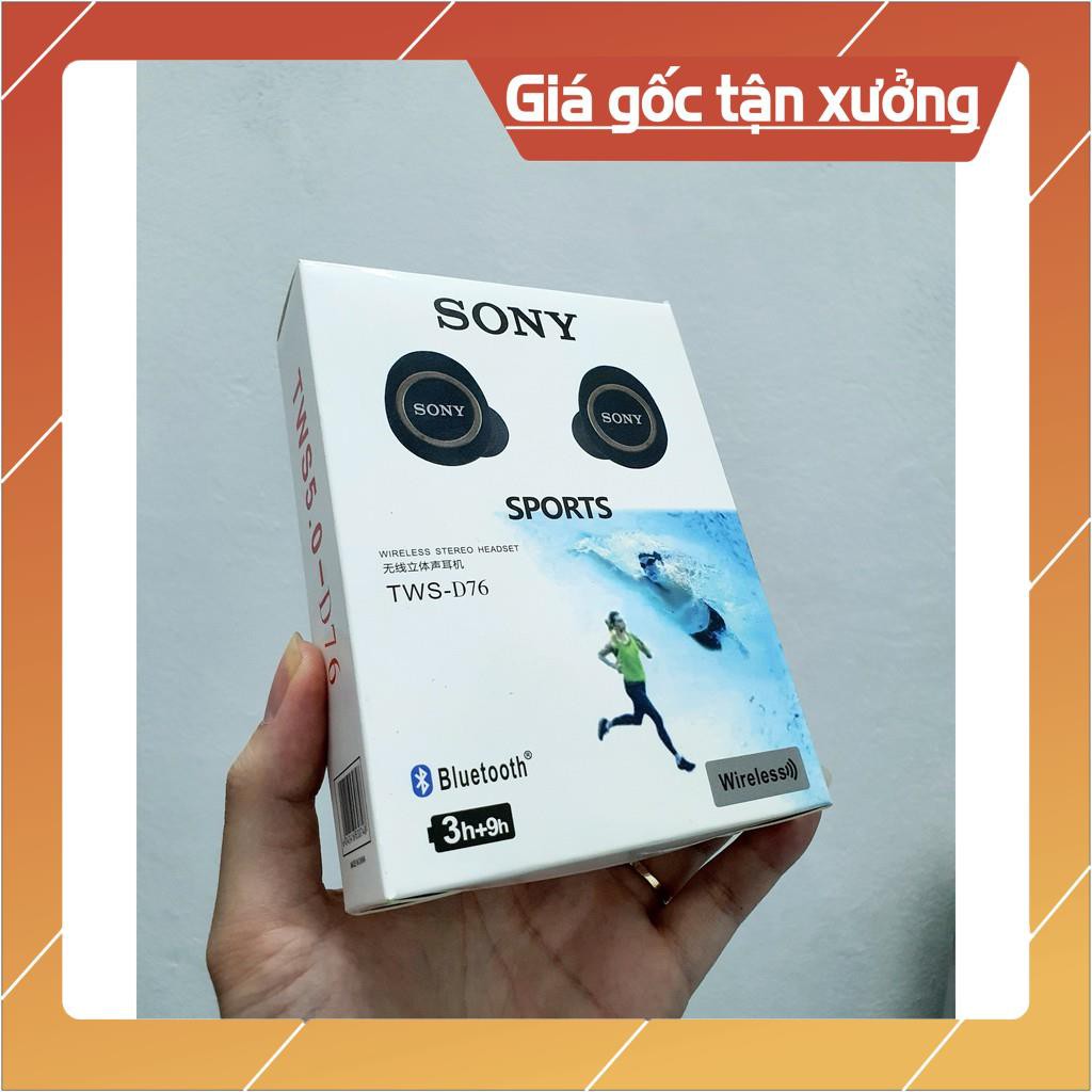 Tai nghe Bluetooth sony D76 True Wireless kháng nước [SONY D76]