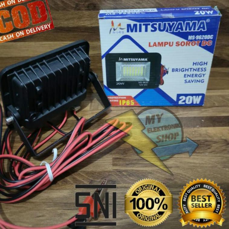 Đèn Pha Led 10W 12v DC SMD IP65 MS-9 Chuyên Dụng