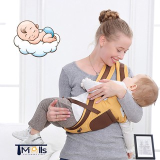 Địu em bé trợ lực Baby Kily loại xịn 10 tư thế có đề ngồi có thể tháo rời
