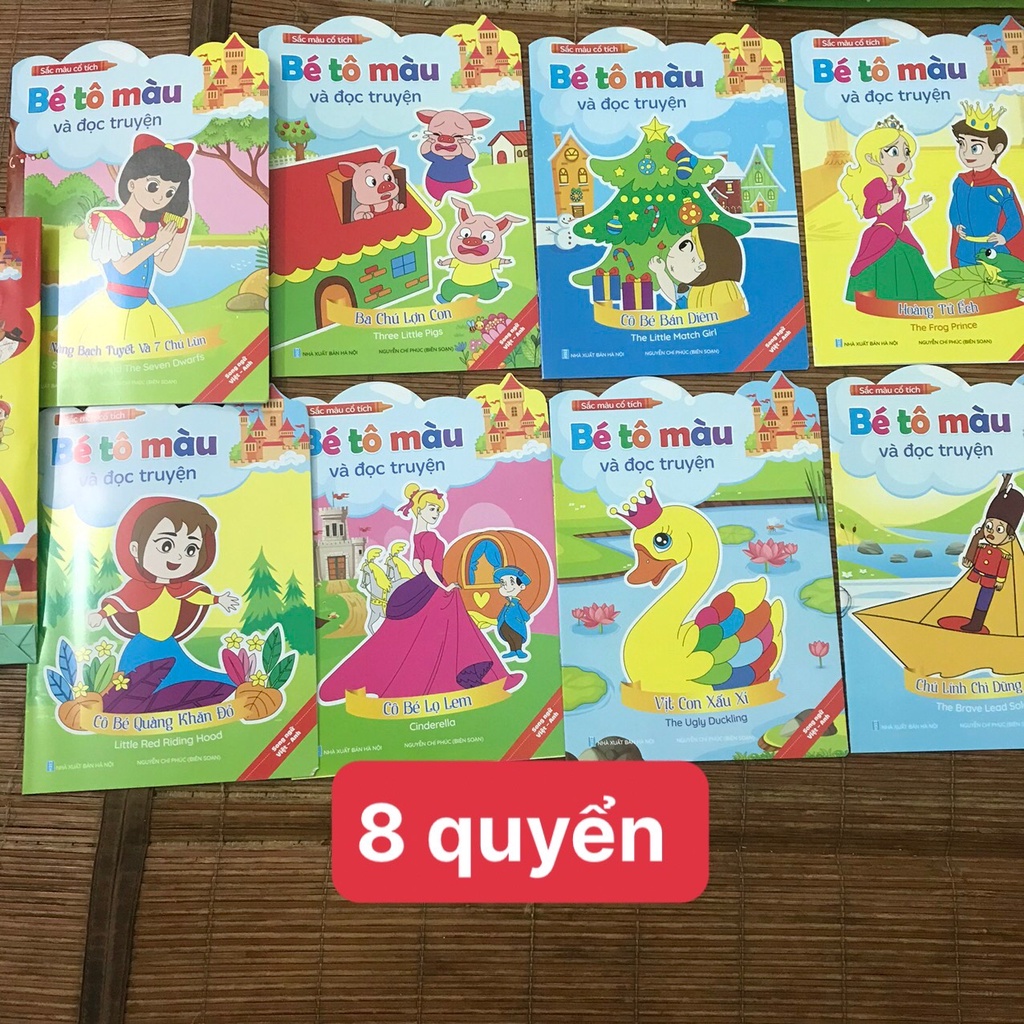 Hộp Màu Tập Tô Vẽ 150ct Chi Tiết Dành Cho Bé