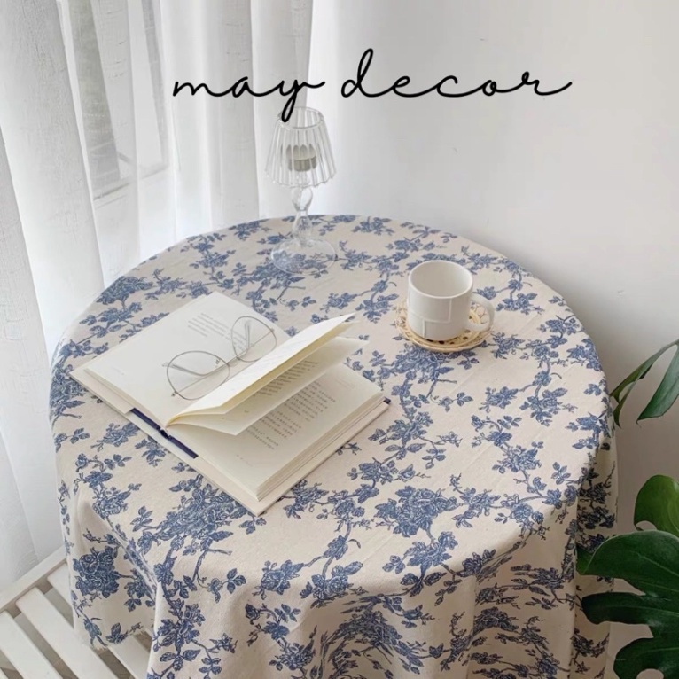 Thảm picnic, khăn trải bàn hoa văn vintage -Bobia.decor | BigBuy360 - bigbuy360.vn