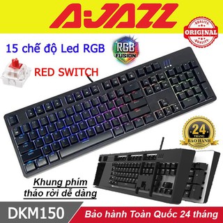 Bàn phím cơ AJAZZ DKM150 - Phím cơ AJAZZ DKM150 Red Switch Led RGB