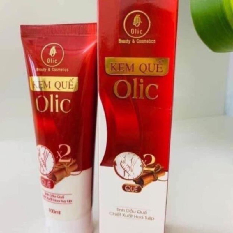 Gel tan mỡ olic chính hãng-gel kem quế olic