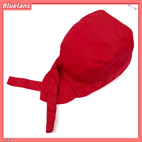 Bluelans♡ Mũ Đầu Bếp Chuyên Nghiệp Hình Đầu Lâu Cướp Biển