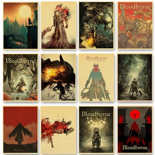 Tranh Vải Bạt Treo Tường In Hình Game Dark Hunter Trang Trí Nhà Cửa