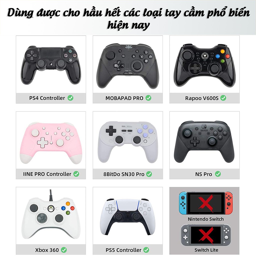 Núm cao su bọc cần analog cho tay cầm Xbox, PS4, PS5 (bán theo cặp 2 núm) - Nhiều màu lựa chọn