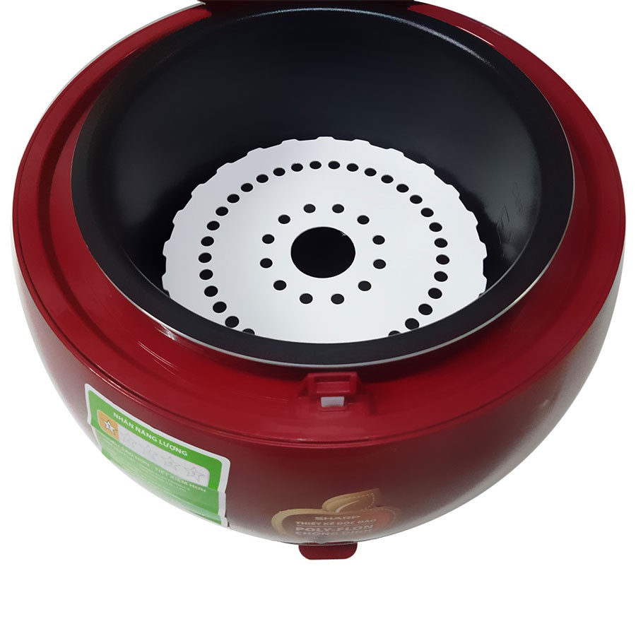 Nồi cơm điện Sharp KS-A08V (0.72 lít) | BigBuy360 - bigbuy360.vn