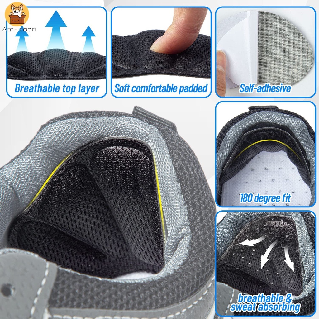 Miếng Lót Giày Cao Gót Bằng Sợi Microfiber Tự Dính