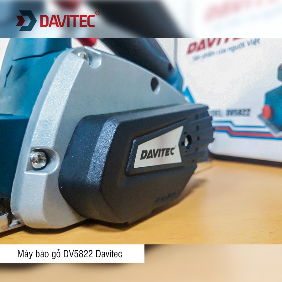Máy bào gỗ DV5822 Davitec  - Hàng chính hãng, bảo hành 6 tháng