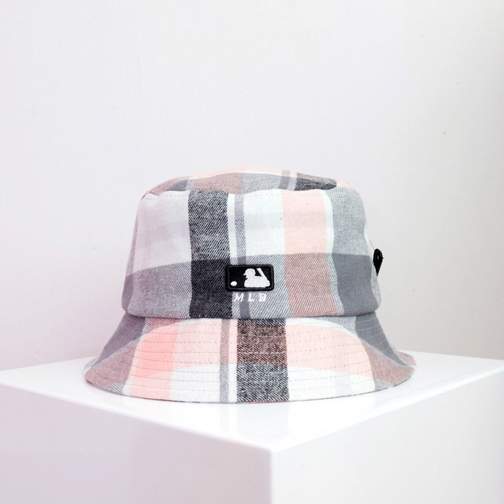Nón bucket chính hãng, mũ bucket kẻ Hàn Quốc cá tính - TẶNG KÈM HỘP CHÍNH HÃNG