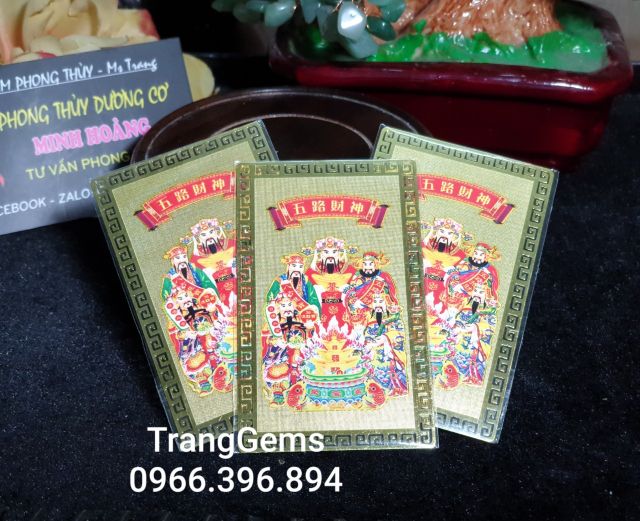 Kim Bài Ngũ Lộ Thần Tài - Khai Vận Mở Cung Tài Lộc - TrangGems | BigBuy360 - bigbuy360.vn