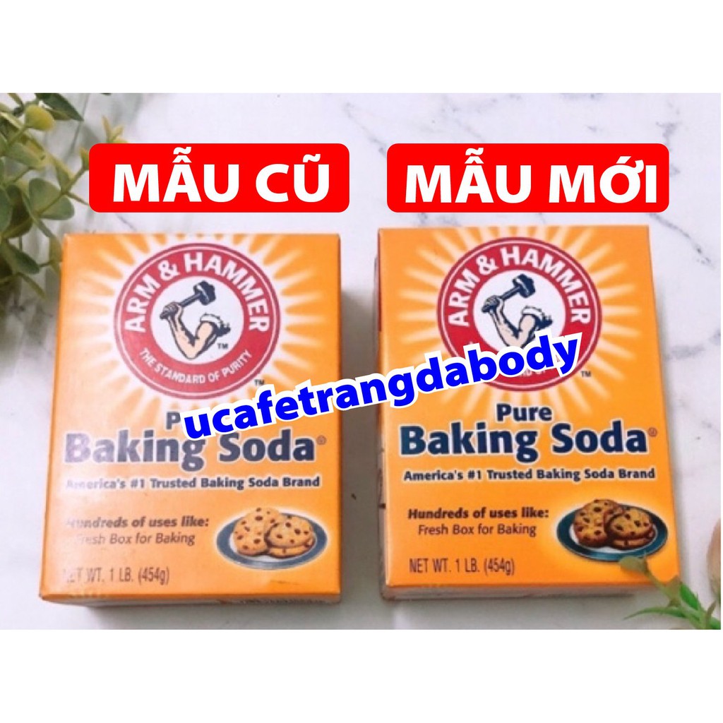 Bột Baking Soda đa công dụng khử mùi, tẩy rửa, làm bánh, chăm sóc da 454g