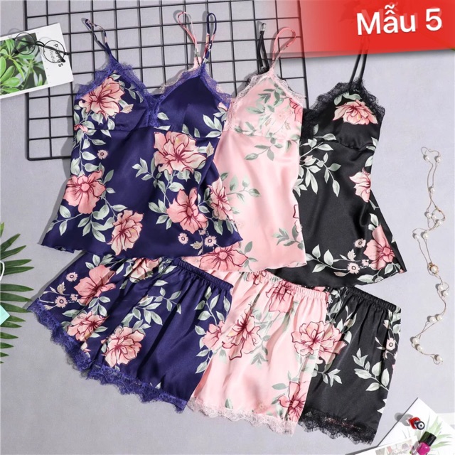 Váy Ngủ Sexy (Kèm Mút Ngực) Chất Mát Mịn Hàng Quảng Châu Cao Cấp | BigBuy360 - bigbuy360.vn