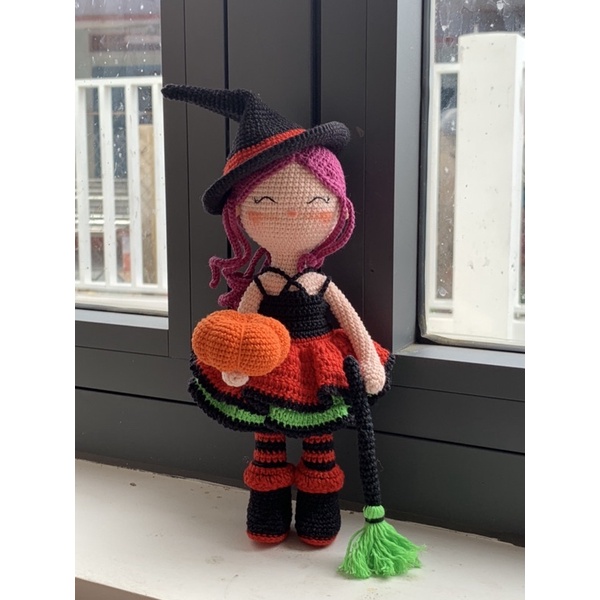 Búp bê len handmade (halloween)