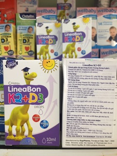 Vitamin k2 +d3 LineaBon