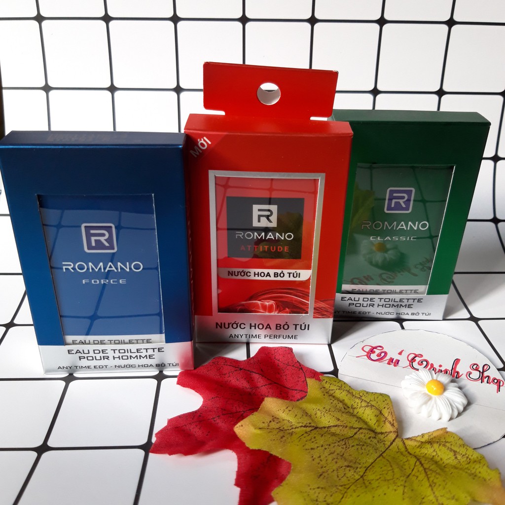 Nước Hoa Bỏ Túi Romano (18ml) | Thế Giới Skin Care