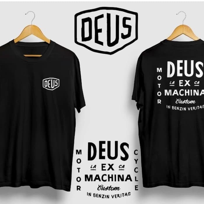 Áo thun Trang phục Áo thun Distro Deus Ex Machina Xe máy | Pakaian Baju Áo Distro Deus Ex Machin Xe 